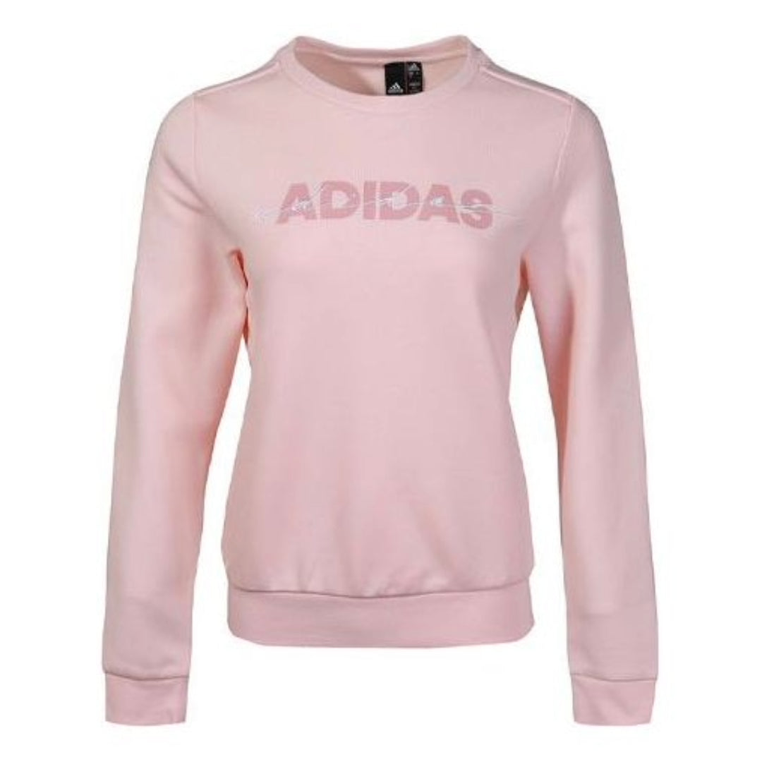 (WMNS) adidas Must Haves Sweater Asia Sizing 'Pink' GR3749