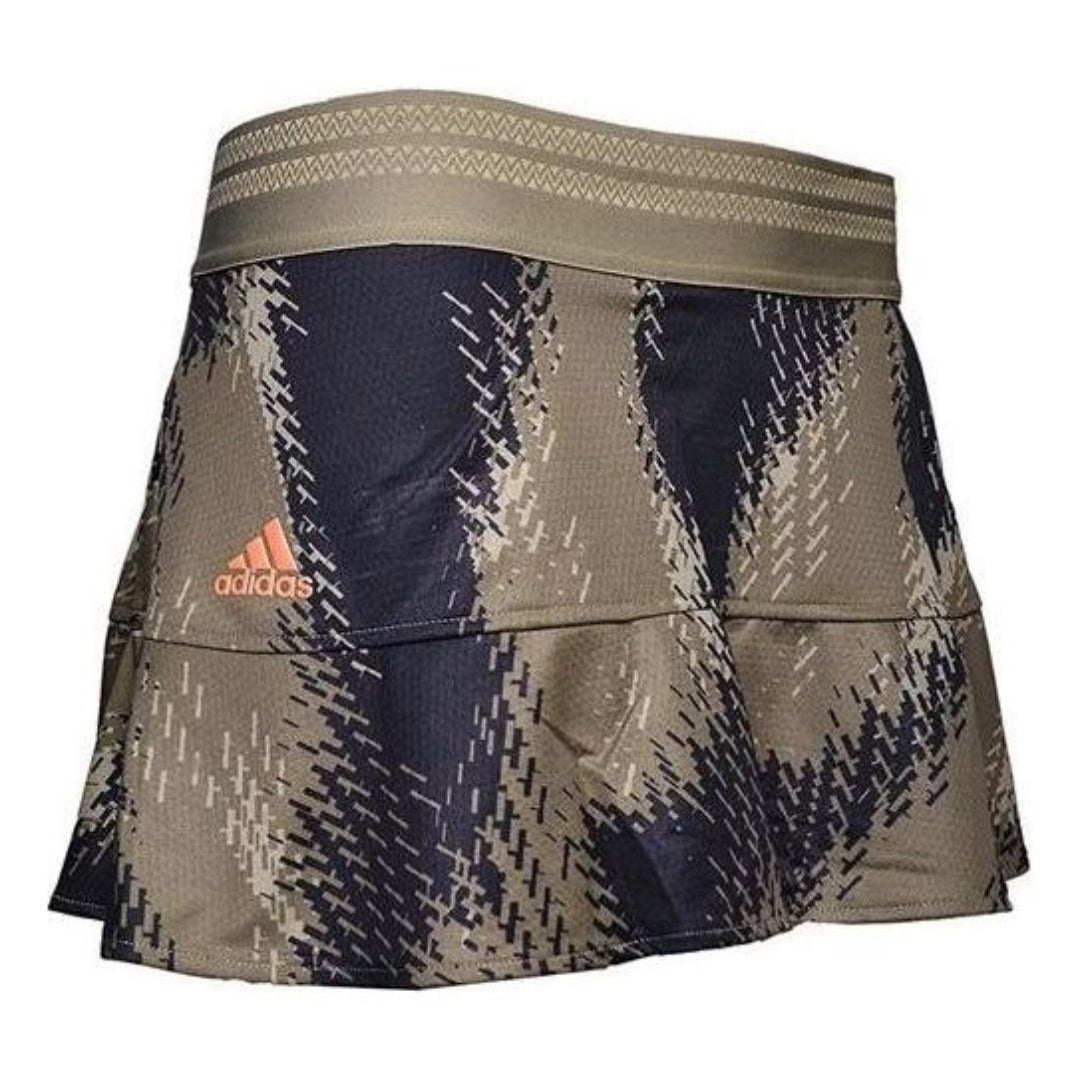 (WMNS) adidas Primeblue Printed Tennis Skirt Asia Sizing 'Green' GS4940