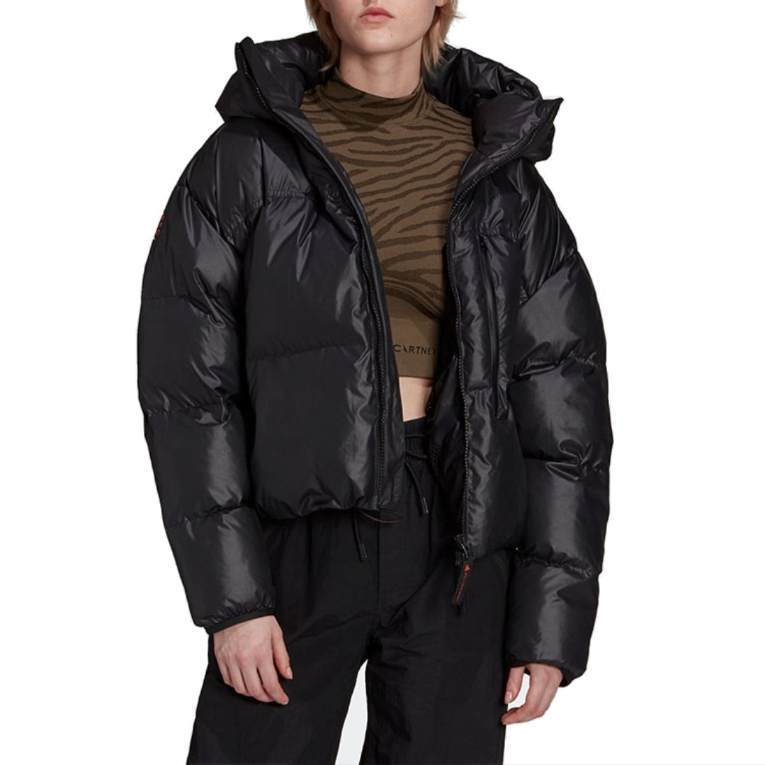 (WMNS) adidas By Stella McCartney Short Jacket Asia Sizing 'Black' GT4280