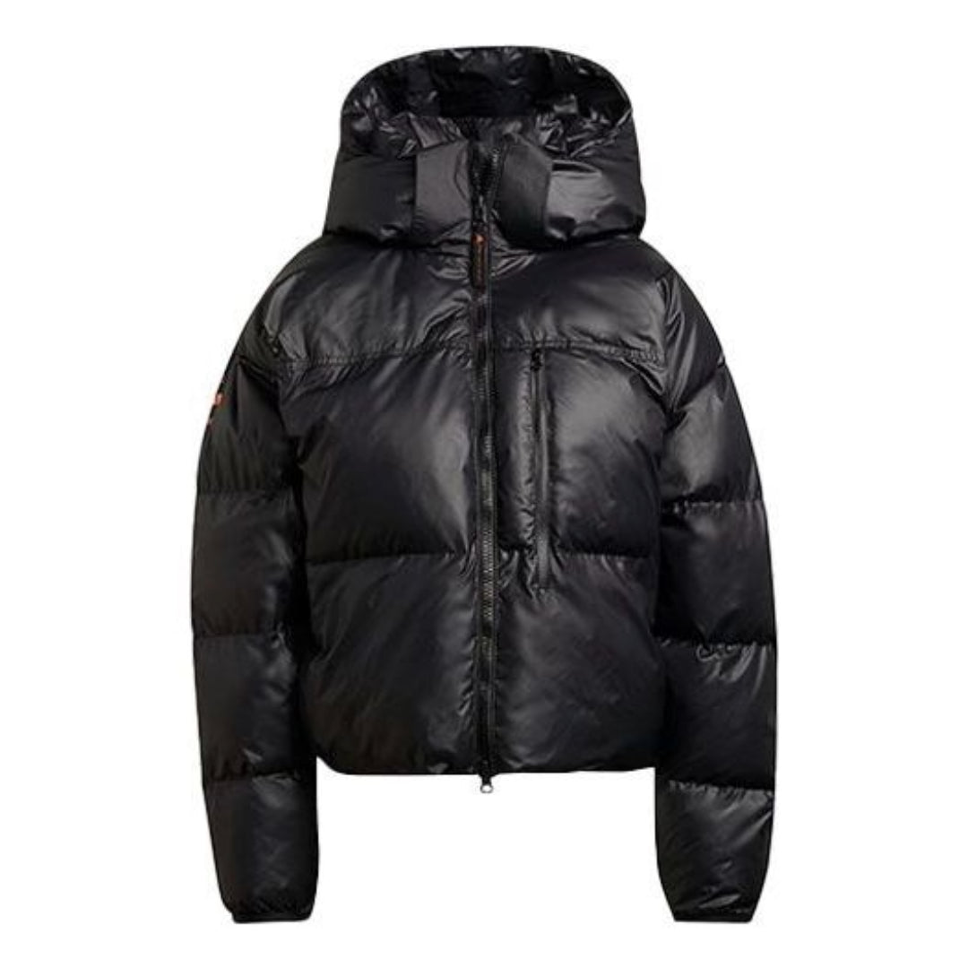 (WMNS) adidas By Stella McCartney Short Jacket Asia Sizing 'Black' GT4280