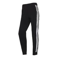 (WMNS) adidas Woven Pants Asia Sizing 'Black White' GT4408