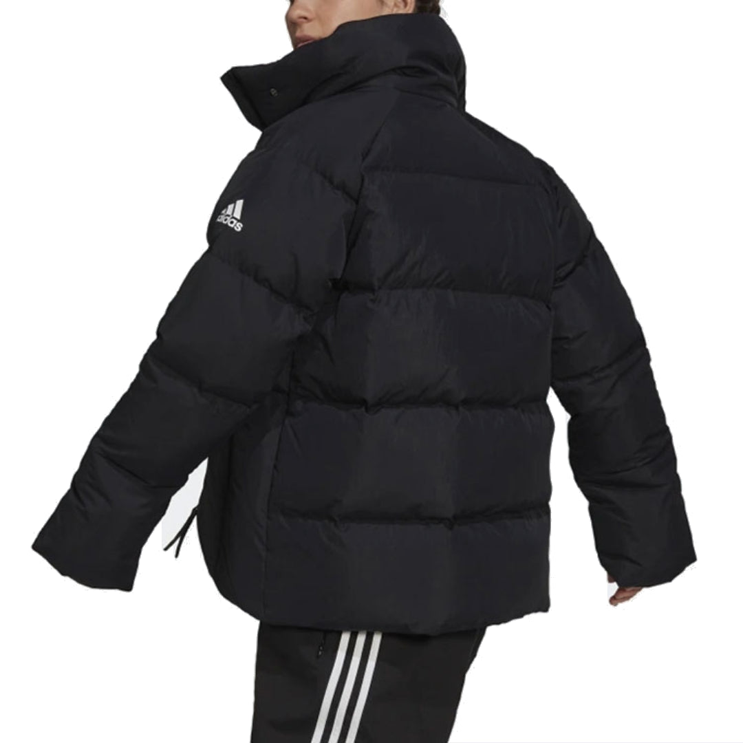 (WMNS) adidas Big Baffle Jacket Asia Sizing 'Black' GT6541