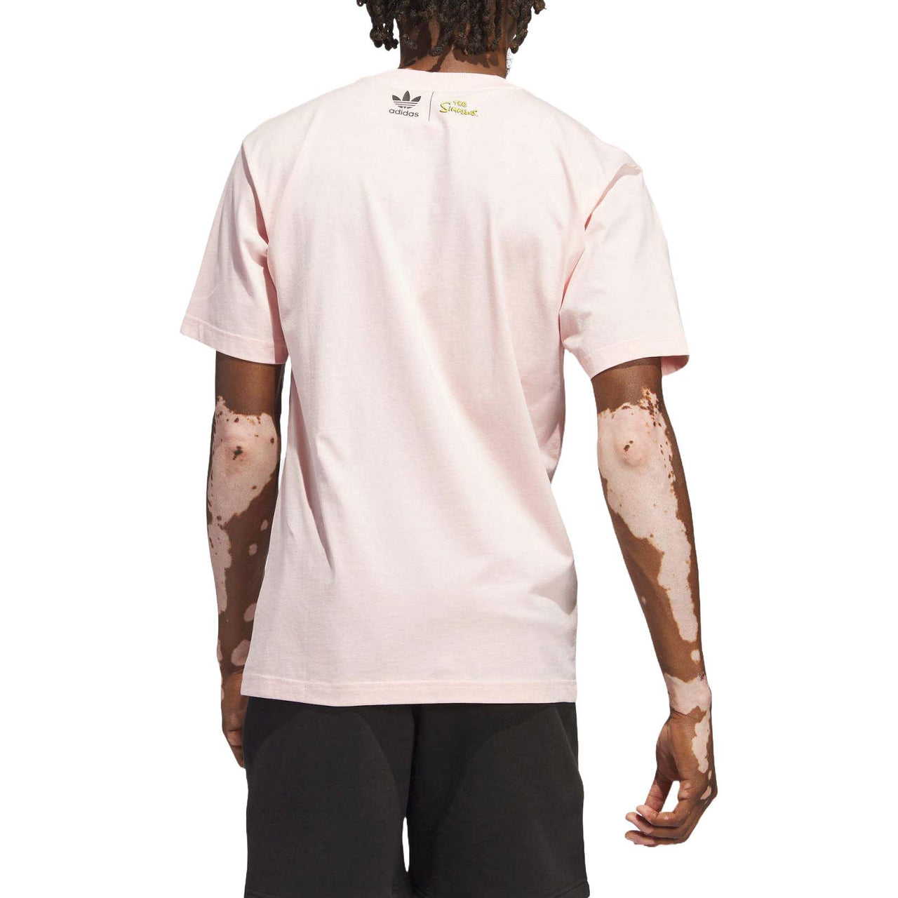 adidas x Simpsons Couch Graphic T-Shirt Asia Sizing 'Light Pink' IM8028