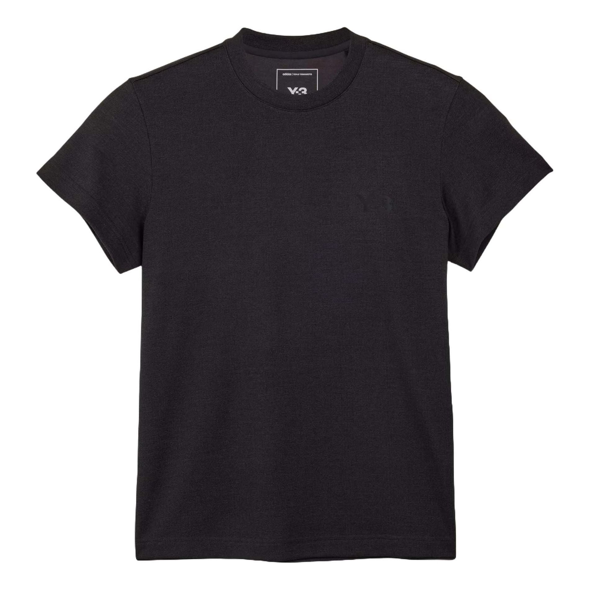 (WMNS) adidas Y-3 Regular Short Sleeve Premium T-shirt Asia Sizing 'Black' JI7556
