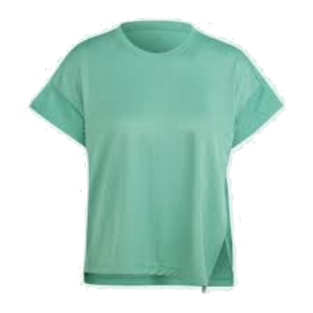(WMNS) adidas HIIT Aeroready Quickburn Training T-Shirt Asia Sizing 'Green' HY5413