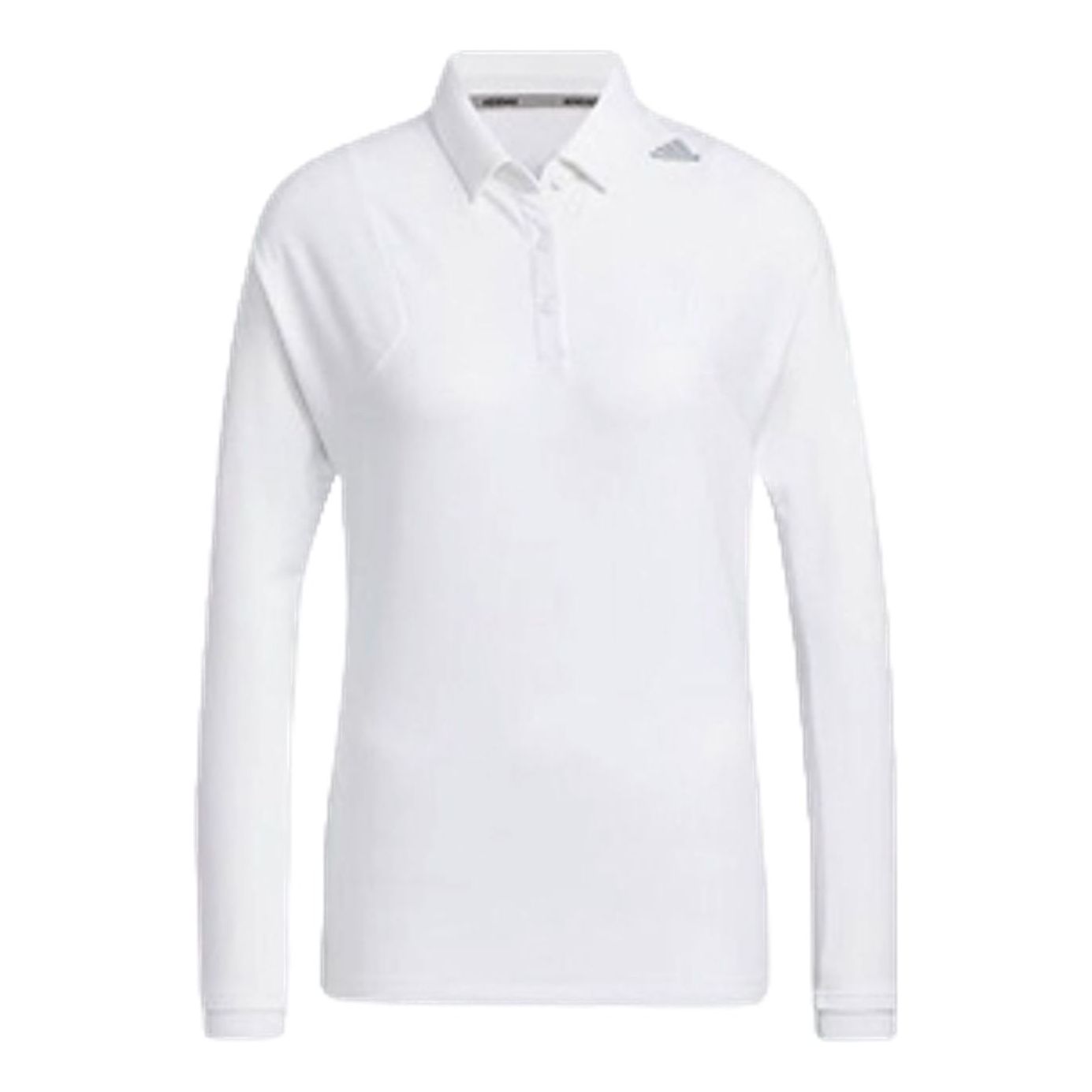 (WMNS) adidas Cold.rdy Long Sleeve Polo Shirt Asia Sizing 'White' HG1691