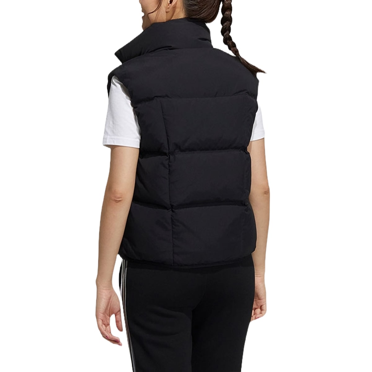 (WMNS) adidas Neo Casual Oct Vest Asia Sizing 'Black' H18630
