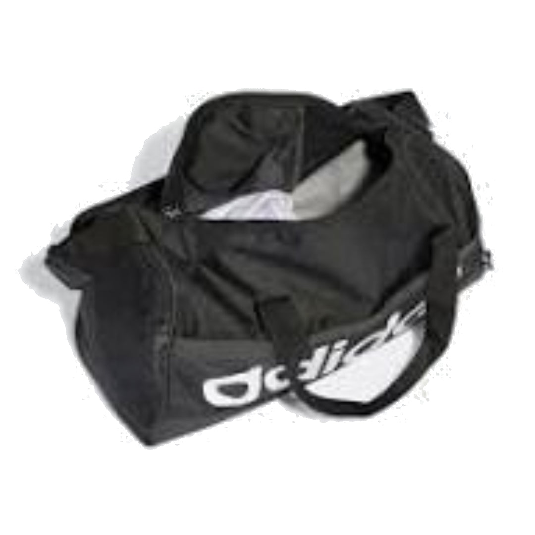 adidas Essentials Linear Duffel Bag 'Black White' HT4744