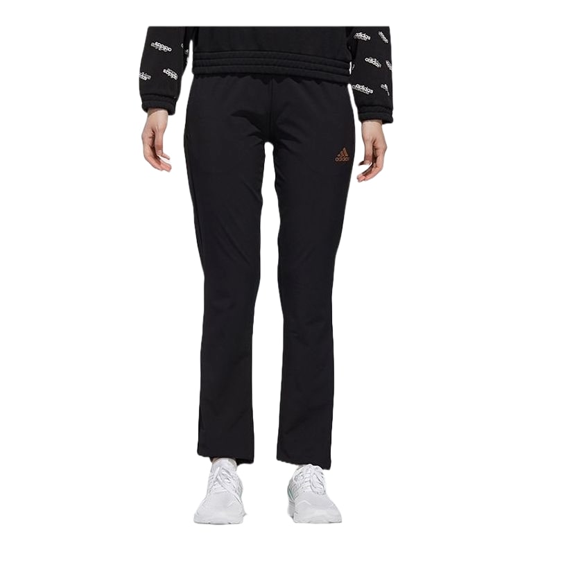 (WMNS) adidas Woven Pants Asia Sizing 'Black' GL6311
