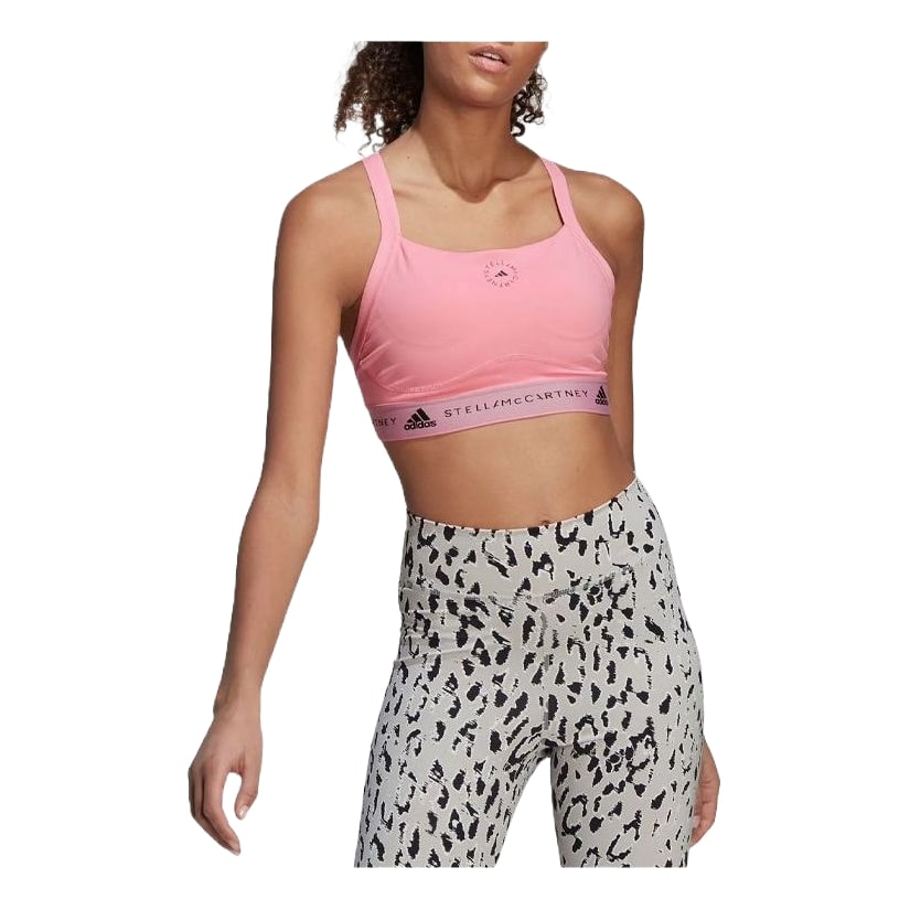 (WMNS) adidas By Stella Mccartney Truepurpose Medium Support Bra Asia Sizing 'Pink' HD9099