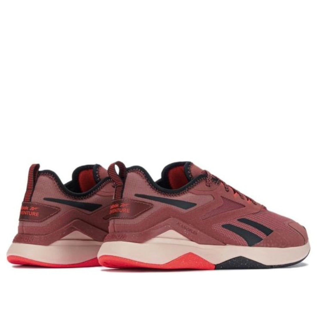 (WMNS) Reebok Nanoflex Adventure TR 2 'Burgundy Beige Black' 100033534