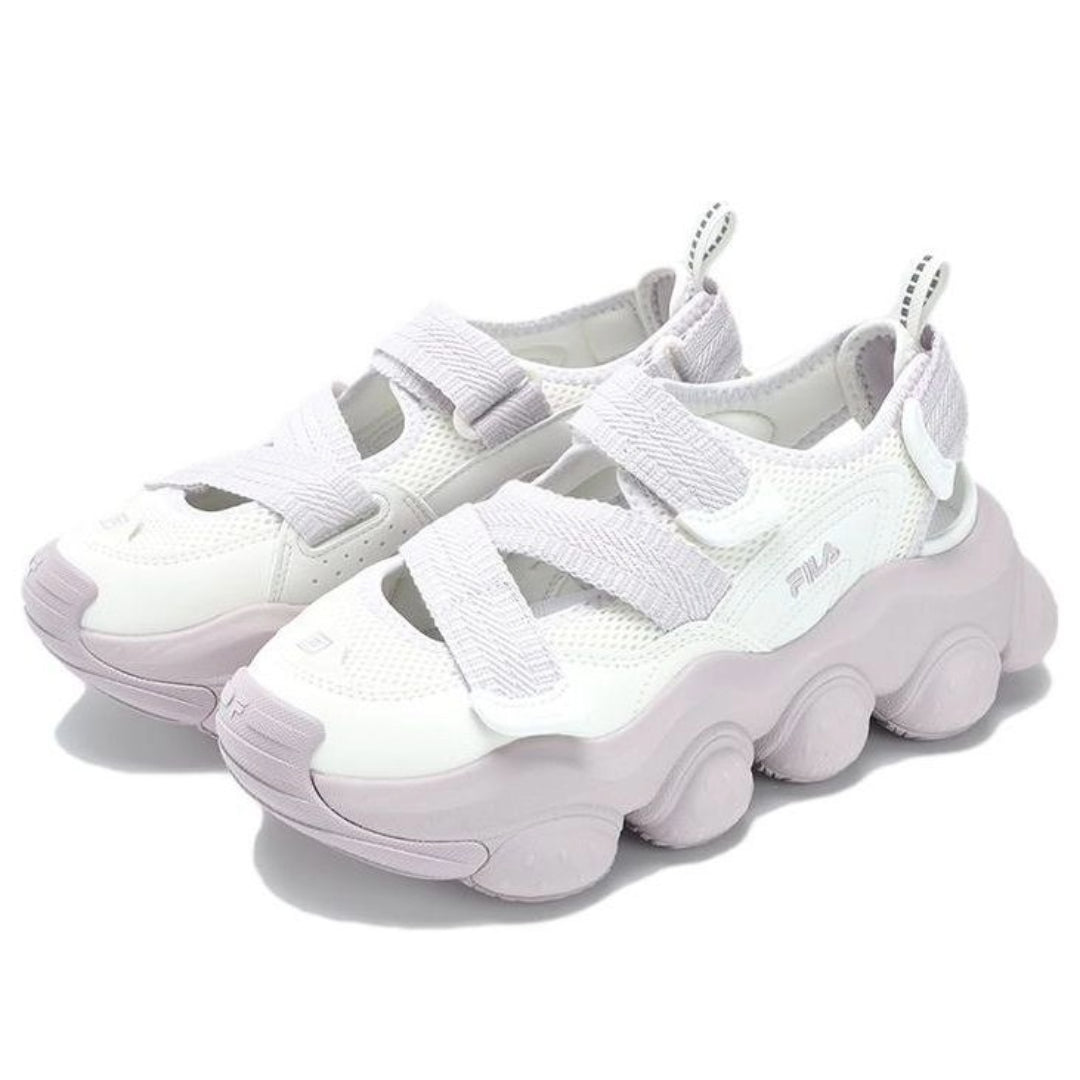 (WMNS) FILA Core Fragola Fshion Moderno Sandals 'White Pink' F12W321403FSG