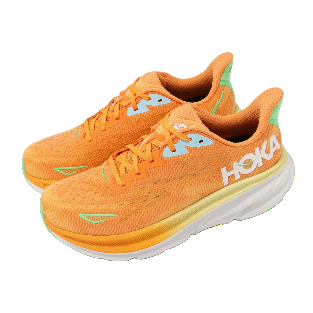HOKA ONE ONE Clifton 9 2E Wide 'Solar Flare Sherbet' 1132210-SRSH