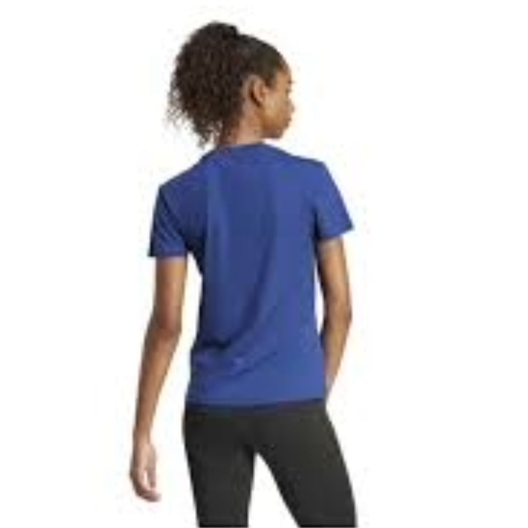 (WMNS) adidas Adizero Essentials Running T-Shirt Asia Sizing 'Navy' IN1174