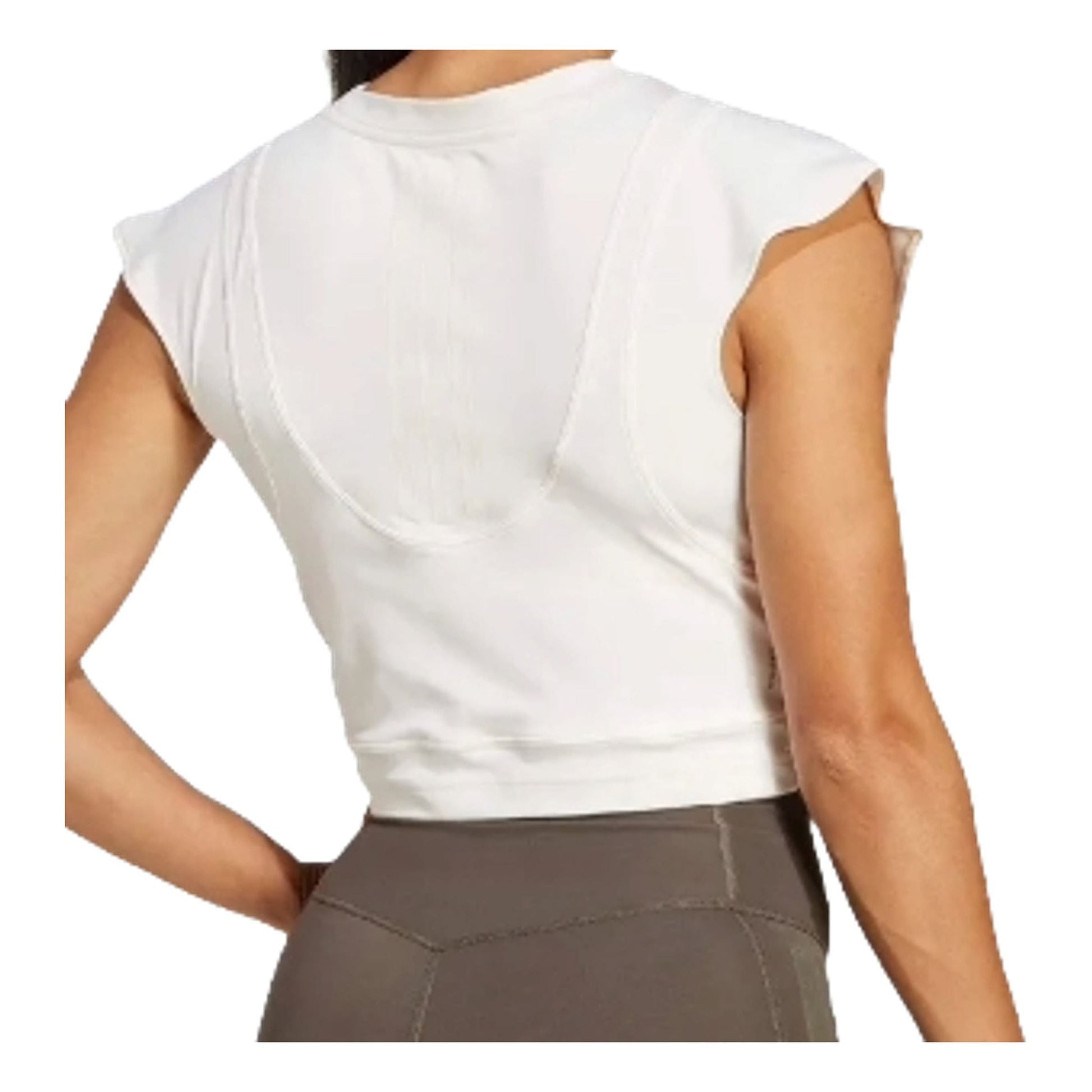 (WMNS) adidas Power Boxy French Terry 3-Stripes Tank Top Asia Sizing 'White' IW3188