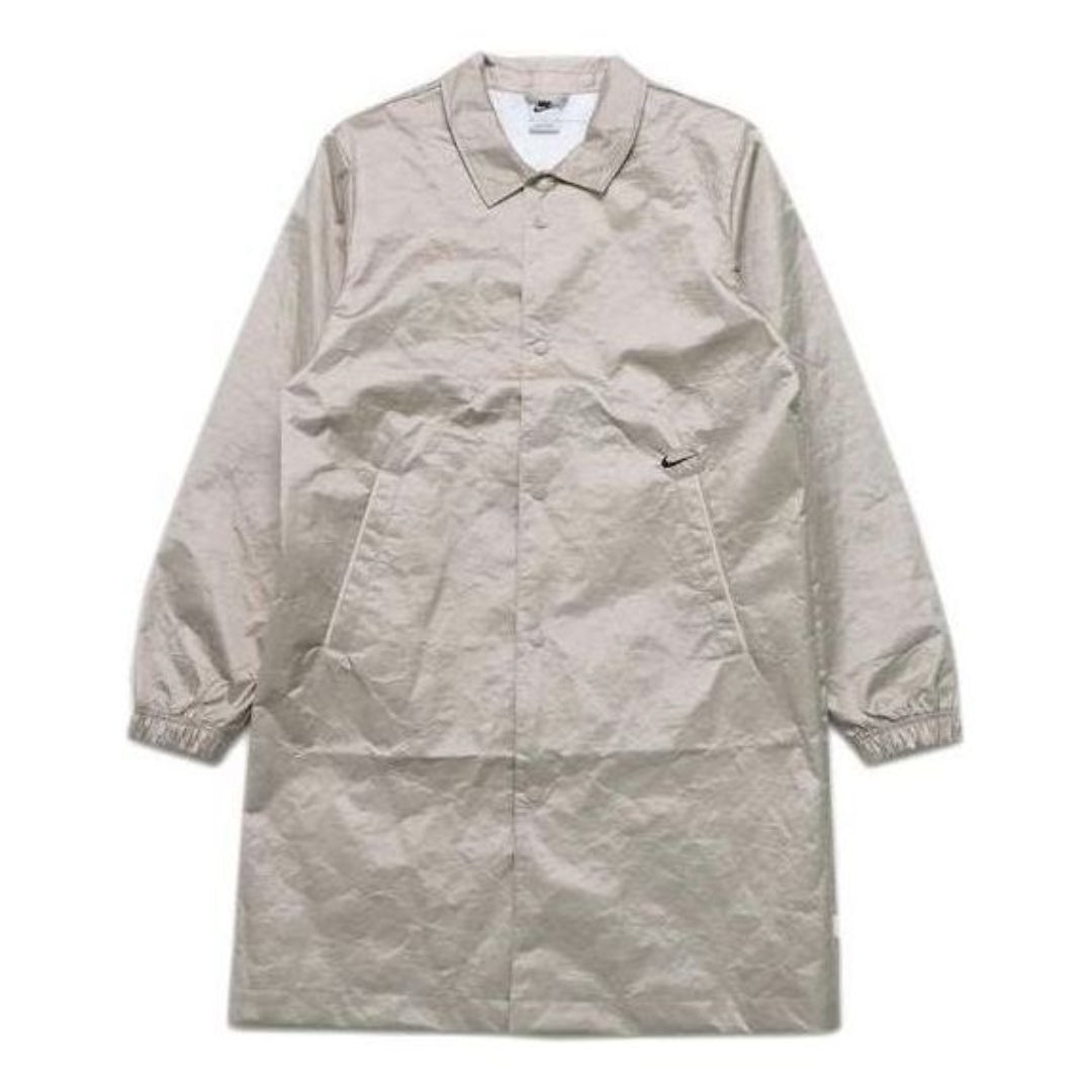 Nike Sportswear Style Essentials Long Jacket 'Beige' DH7848-236