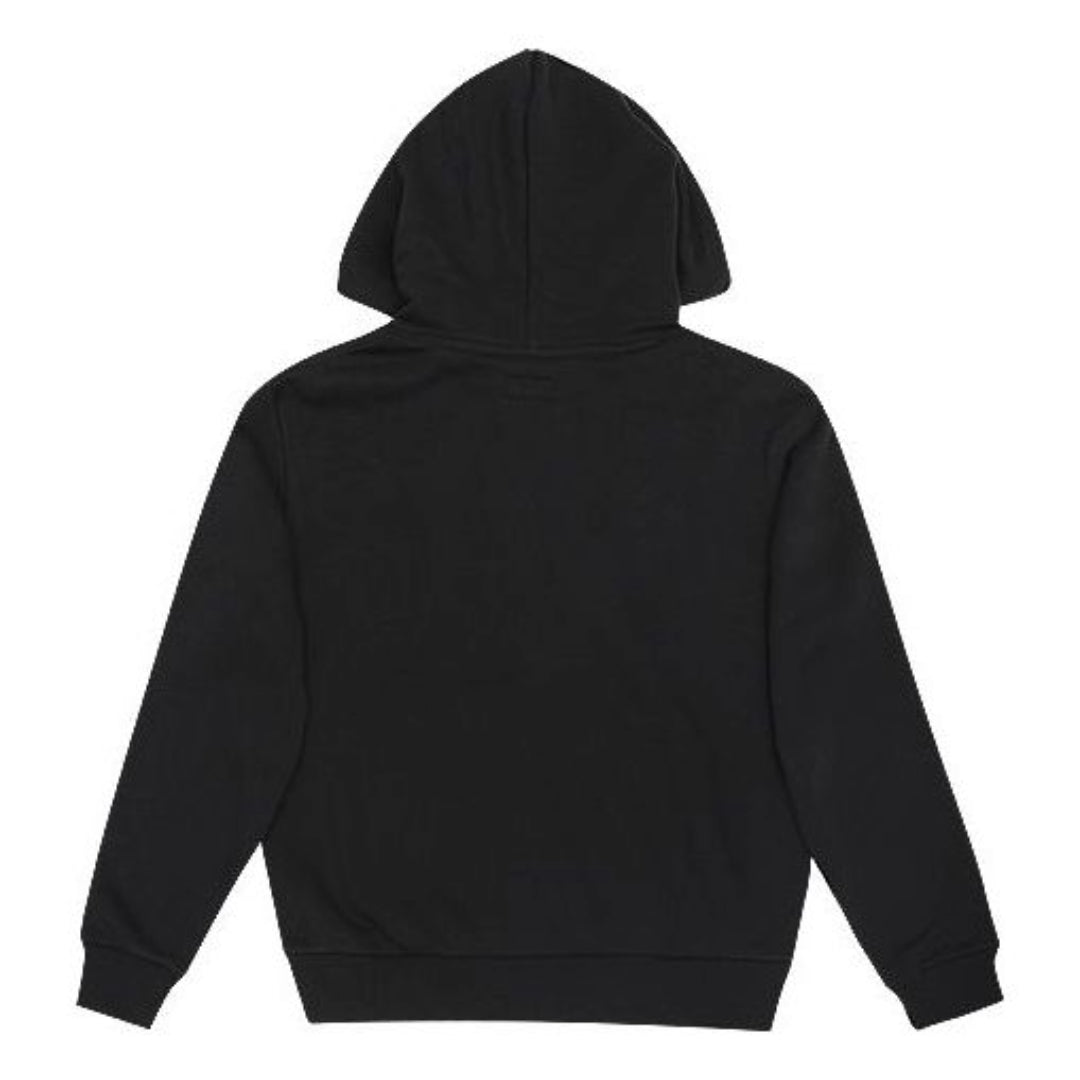 (WMNS) Converse Embroidered Star Chevron Pullover Asia Sizing 'Black' 10020872-A01