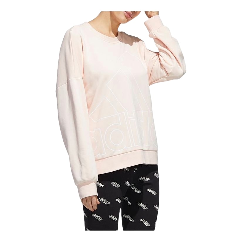 (WMNS) adidas Graphic Sweatshirt 'Pink' GK0616