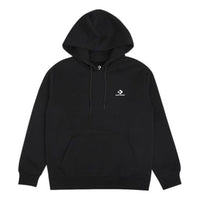 (WMNS) Converse Embroidered Star Chevron Pullover Asia Sizing 'Black' 10020872-A01