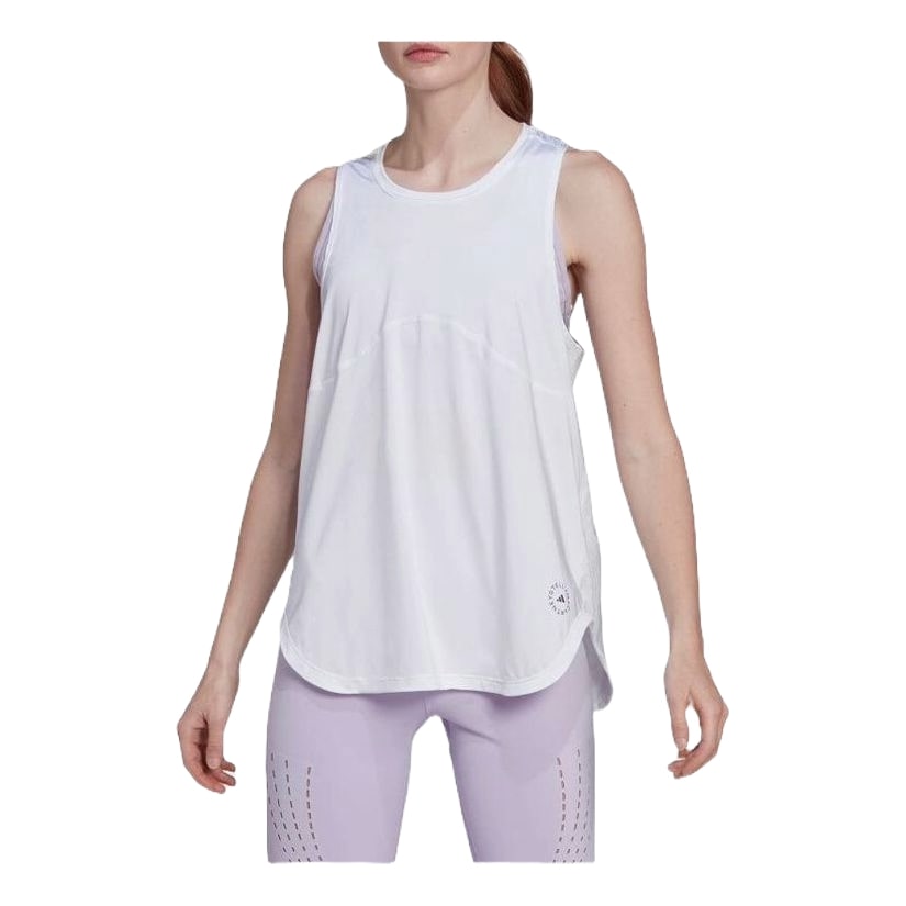 (WMNS) adidas by Stella McCartney TrueStrength Yoga Tank Top Asia Sizing 'White' HL1937