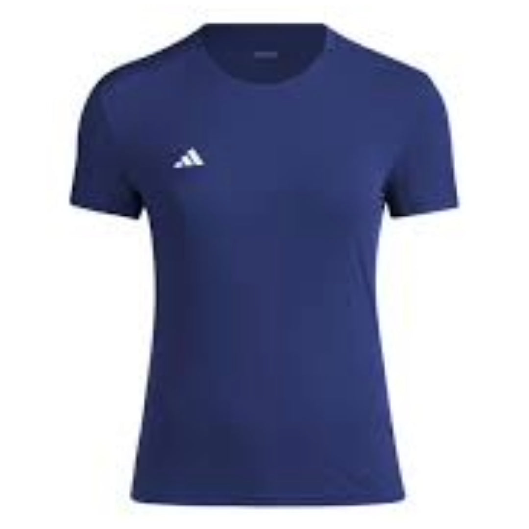 (WMNS) adidas Adizero Essentials Running T-Shirt Asia Sizing 'Navy' IN1174