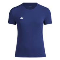 (WMNS) adidas Adizero Essentials Running T-Shirt Asia Sizing 'Navy' IN1174