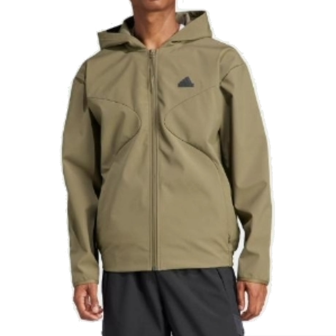 adidas City Escape Full-Zip Hoodie 'Olive Green' IJ6091