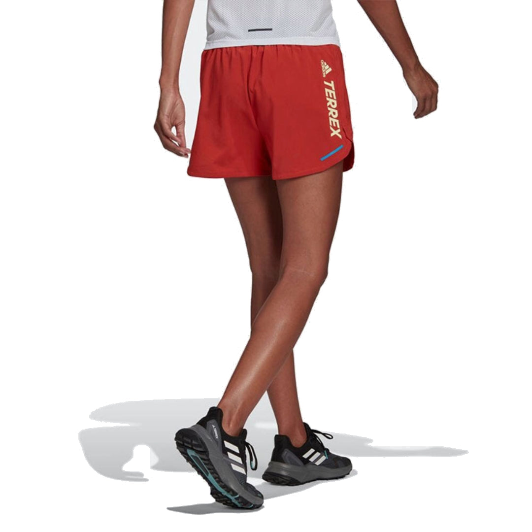 adidas Terrex Agravic Shorts Asia Sizing 'Orange Black' H11754