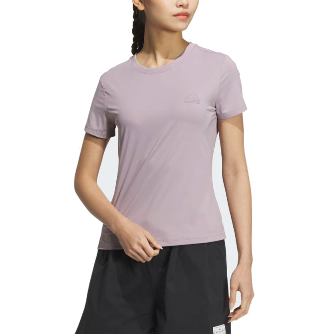 (WMNS) adidas Cool Feeling T-Shirt Asia Sizing 'Purple' JD5259
