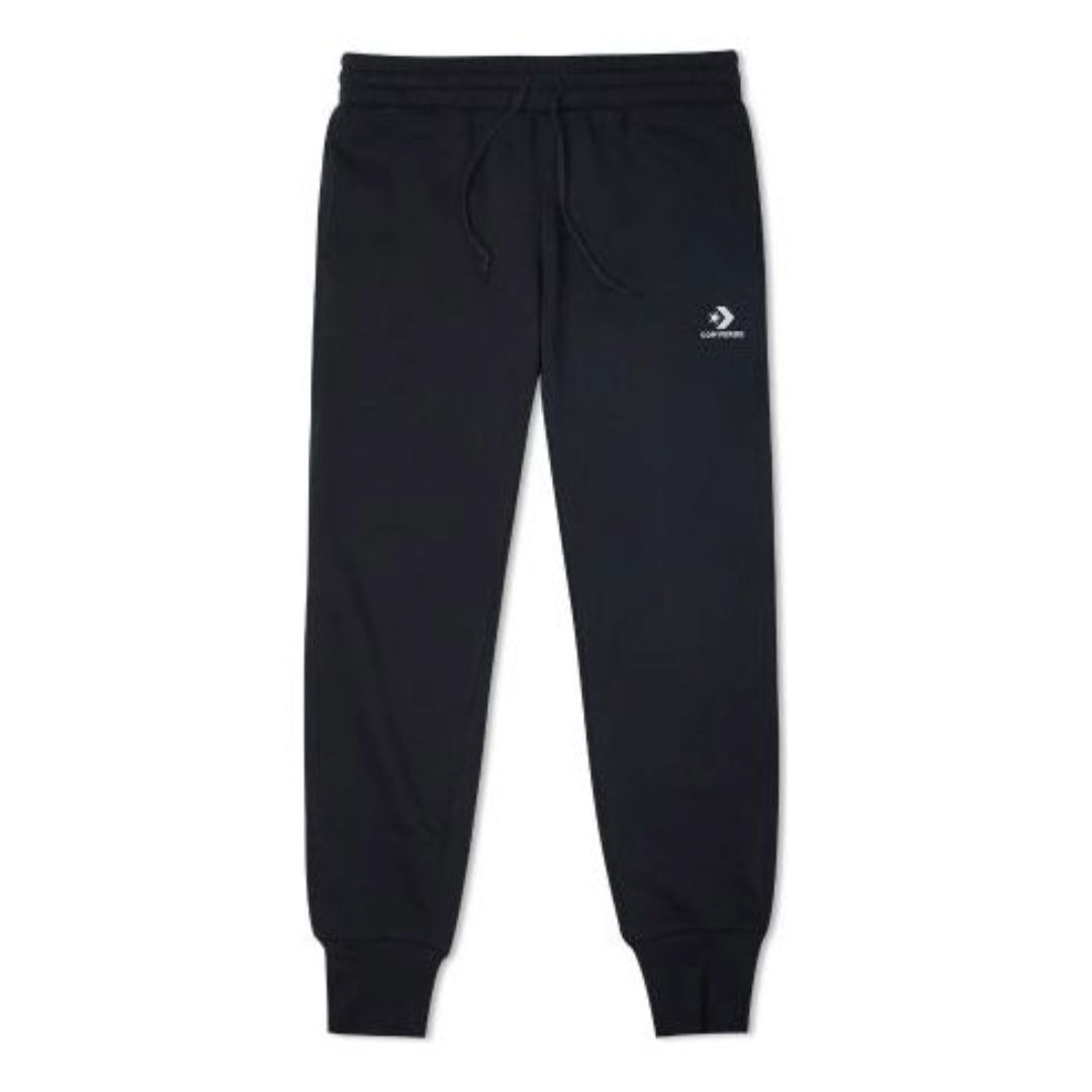 (WMNS) Converse Embroidered Star Chevron Pants Asia Sizing 'Black' 10020873-A01