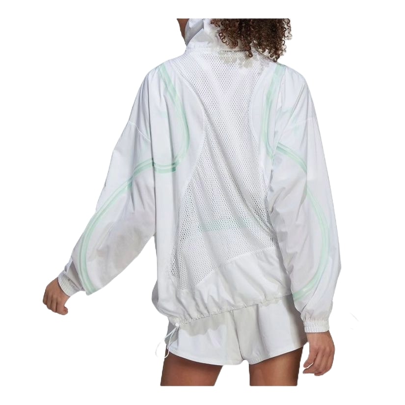 (WMNS) adidas By Stella Mccartney Truepace Woven Jacket Asia Sizing 'White' HD9121