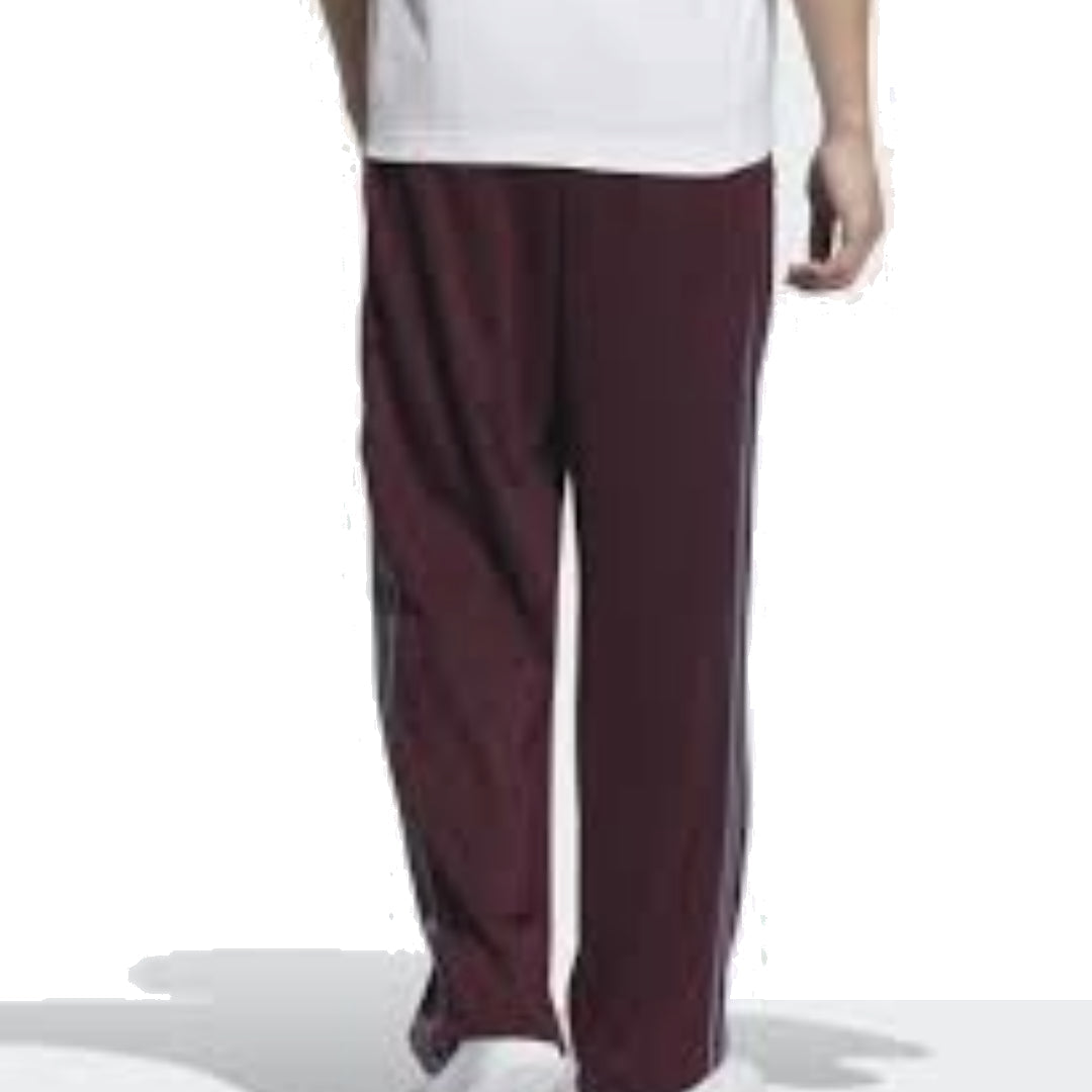 adidas Track Pants Asia Sizing 'Burgundy' IN1004
