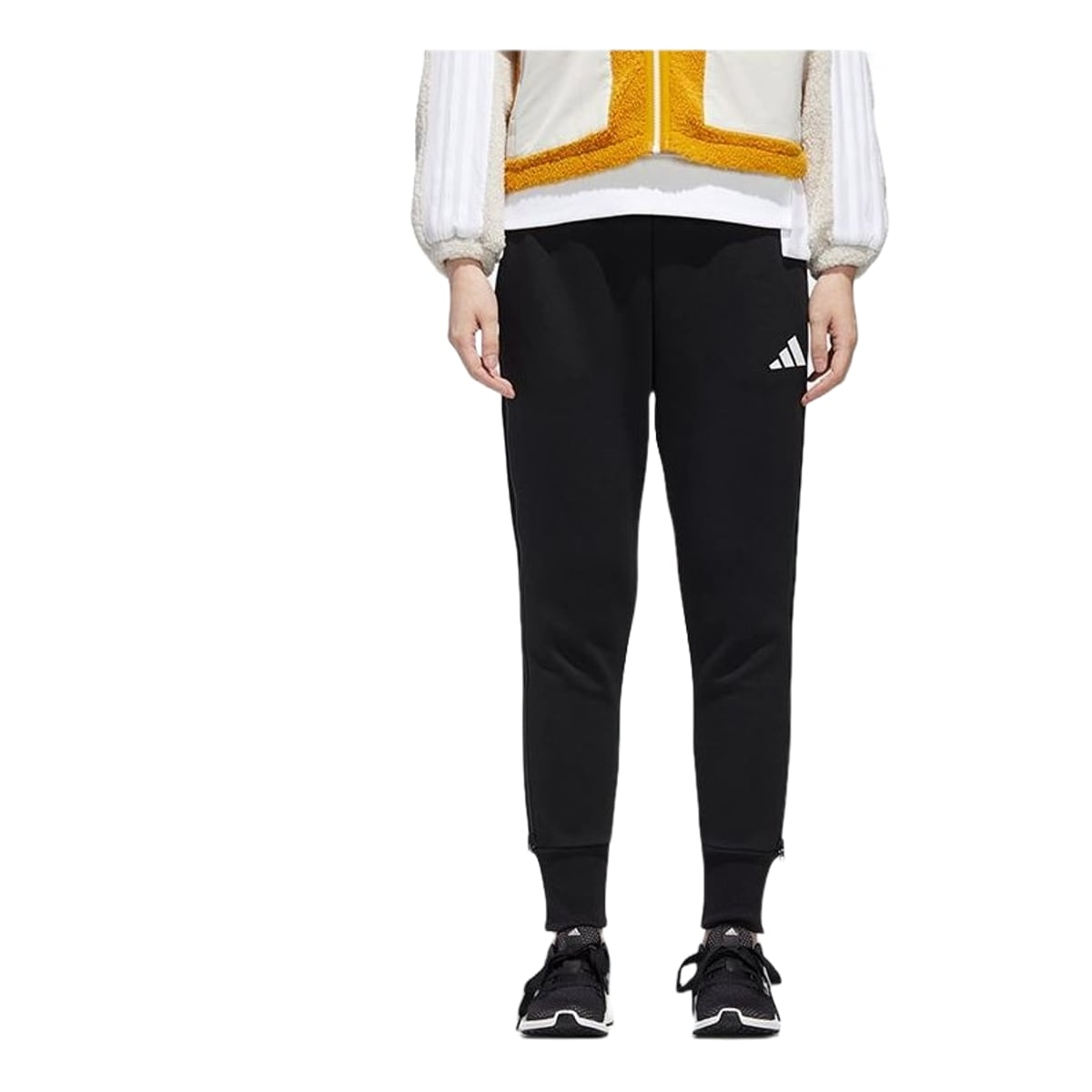 (WMNS) adidas Urban Knitted Pants Asia Sizing 'Black' GM1452