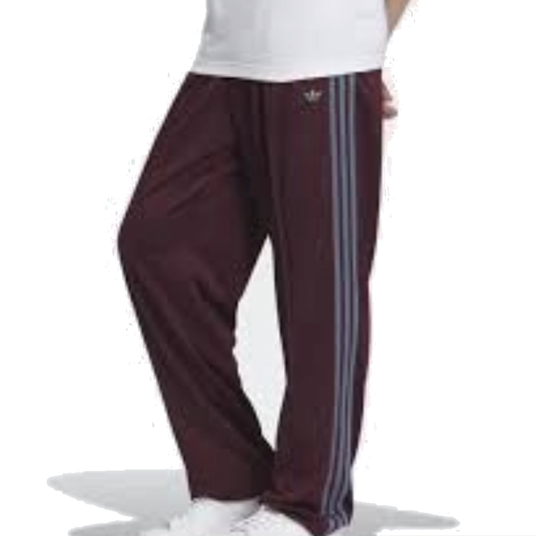 adidas Track Pants Asia Sizing 'Burgundy' IN1004