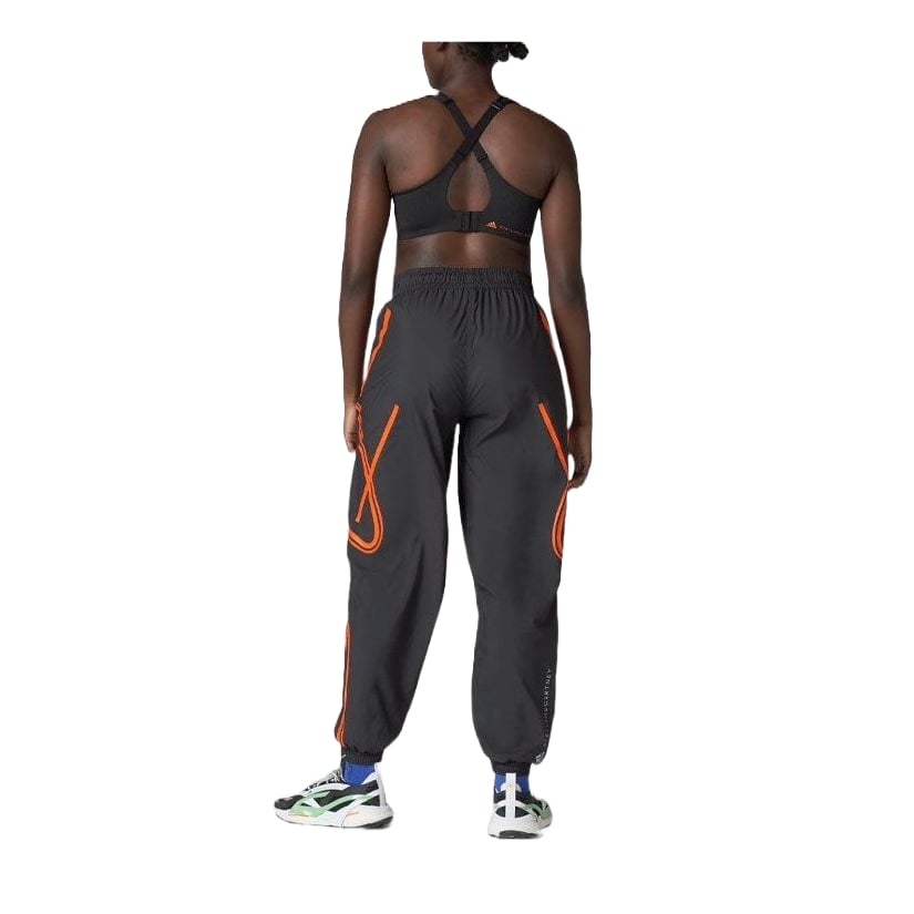 (WMNS) adidas by Stella McCartney TruePace Woven Training Suit Pants Asia Sizing 'Black Red' HC2986