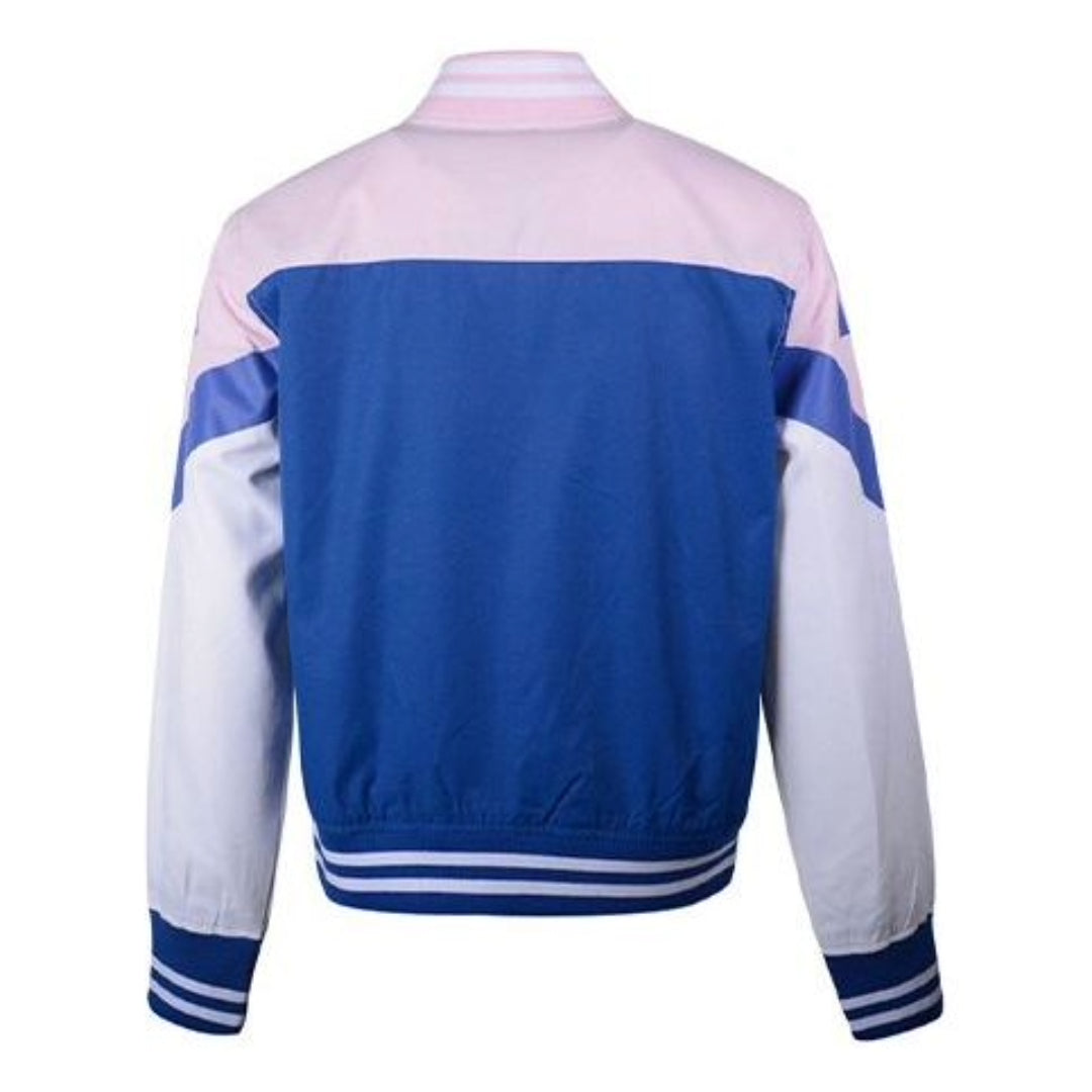 (WMNS) Converse Non-Padded Baseball Bomber Asia Sizing 'Pink Blue White' 10017460-A01