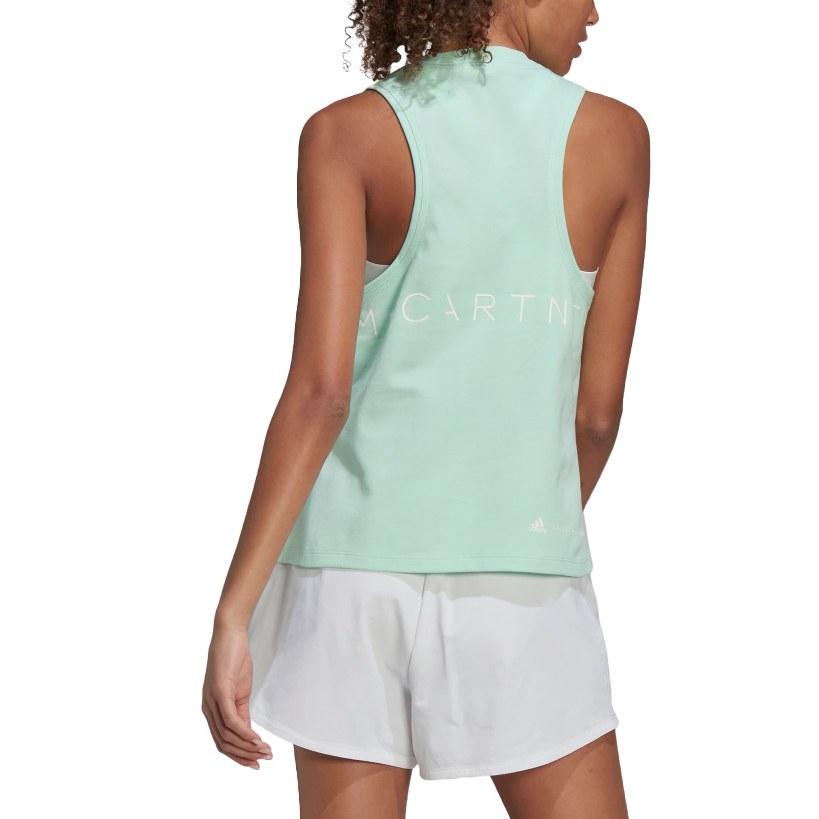 (WMNS) adidas Sportswear Logo Tank Top Asia Sizing 'Green' HD9130