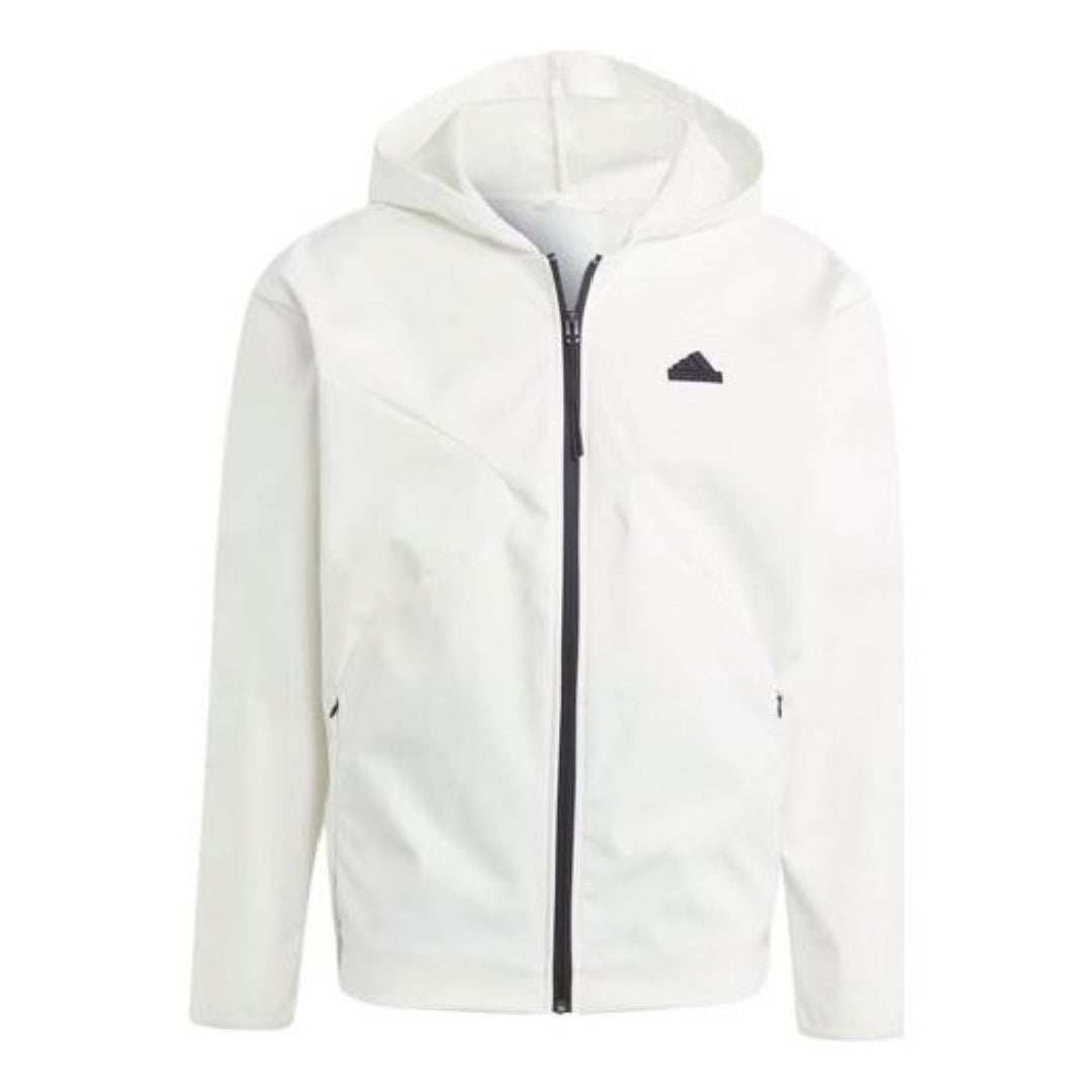 adidas City Escape Full-Zip Hoodie 'White' IA3091
