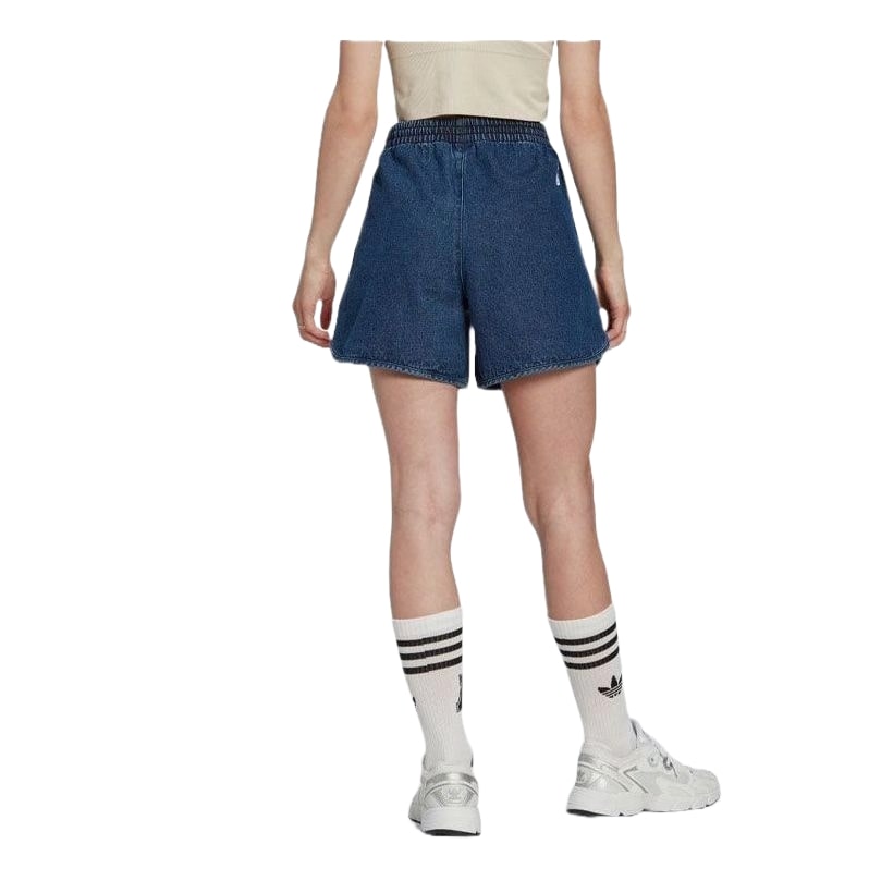 (WMNS) adidas Denim Shorts Asia Sizing 'Teal' HL9071