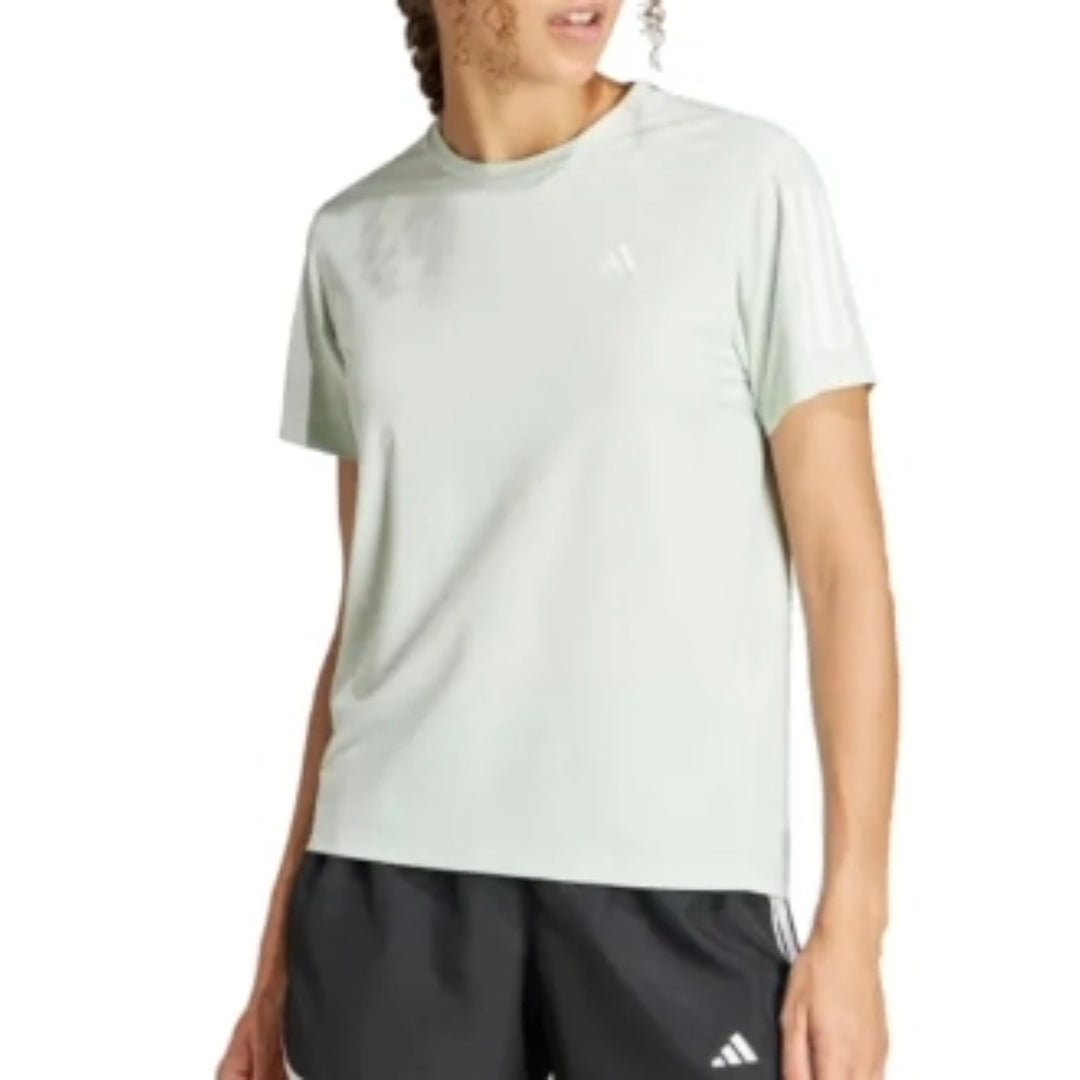(WMNS) adidas Own The Run T-Shirt Asia Sizing 'Teal' IN1593