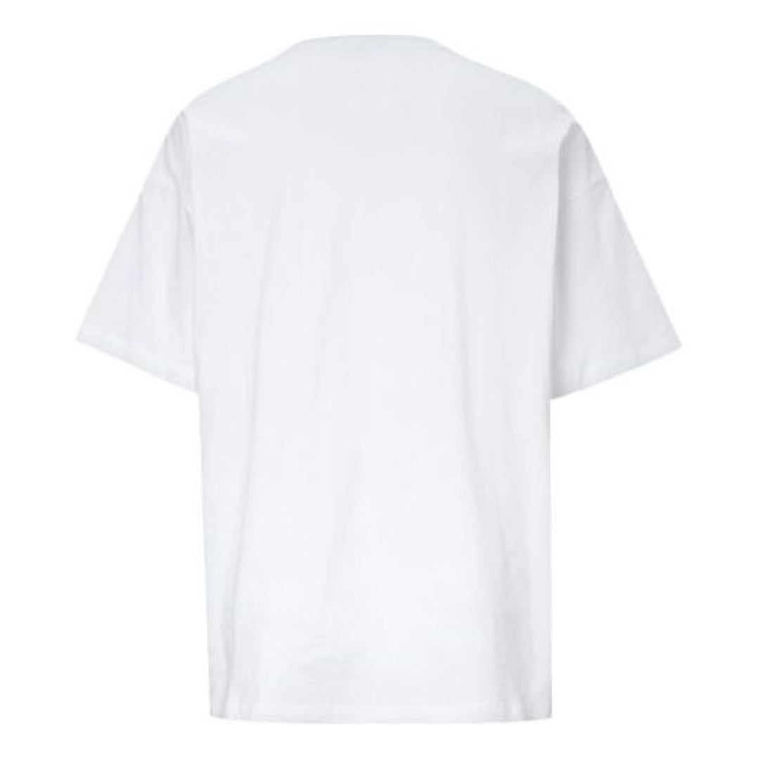 (WMNS) Converse All Star T-Shirt Asia Sizing 'White Black' 10020932-A01