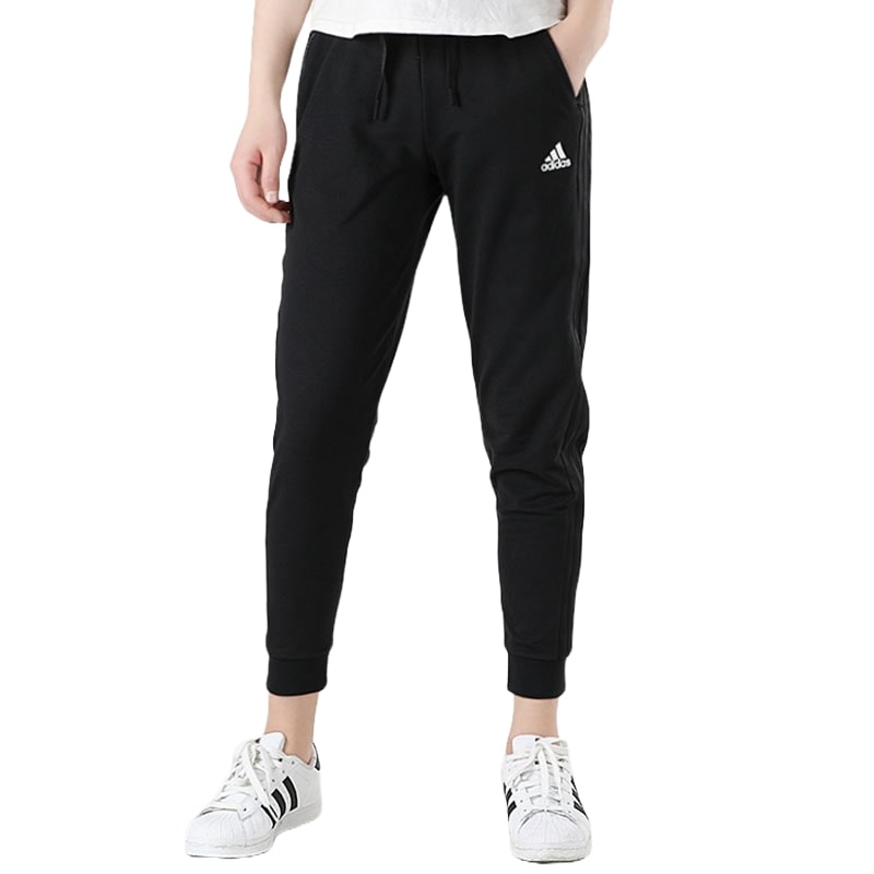 (WMNS) adidas Fit 3-Stripe Pants Asia Sizing 'Black' GJ9033