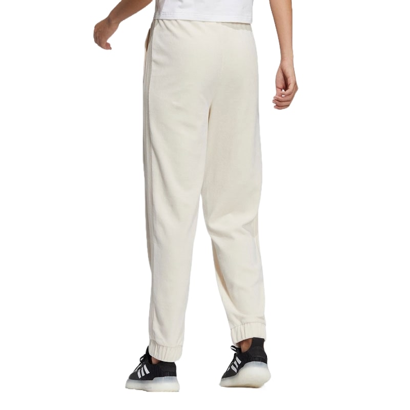 (WMNS) adidas Velour Pants Asia Sizing 'White' HG1824