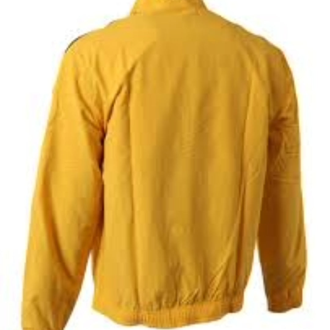 adidas Soccer Jamaica Anthem Jacket Asia Sizing 'Gold' IB7461