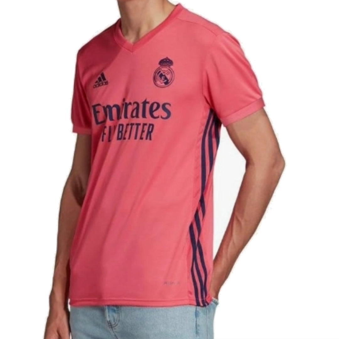 adidas Real Madrid Away Authentic Heat.Rdy Shirt 20/21 Jersey 'Pink' GI6462