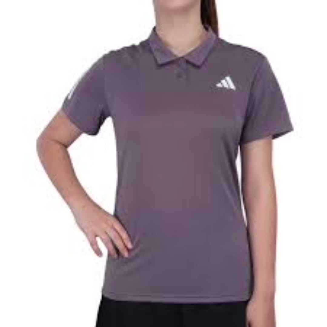 (WMNS) adidas Club Tennis Polo Shirt Asia Sizing 'Purple' IT9009