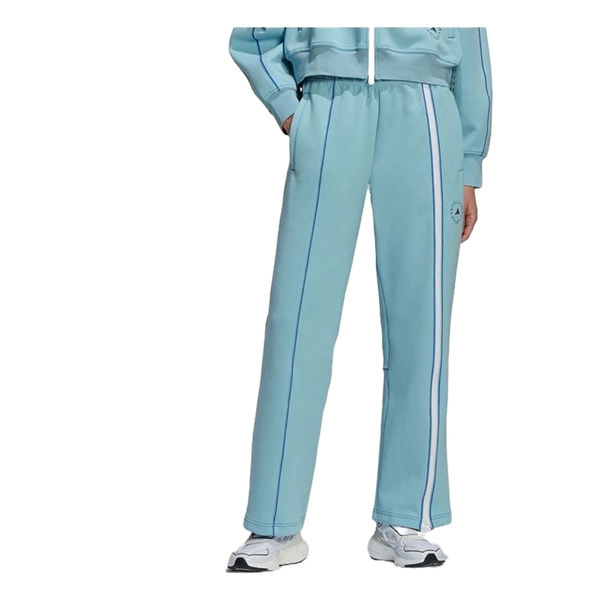 (WMNS) adidas By Stella Mccartney Sweatpants Asia Sizing 'Teal' HD9136