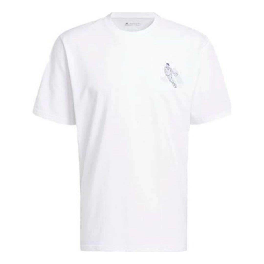 adidas Trae Icons Graphic T-Shirt 'White' IL9478