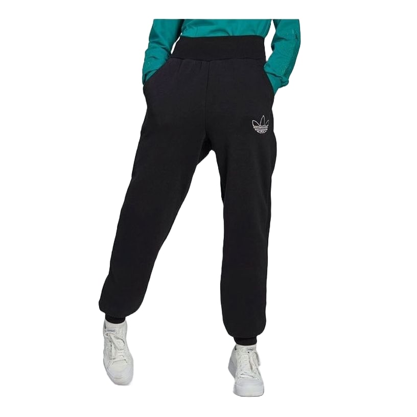(WMNS) adidas Cuffed Pants Asia Sizing 'Black' HM1552