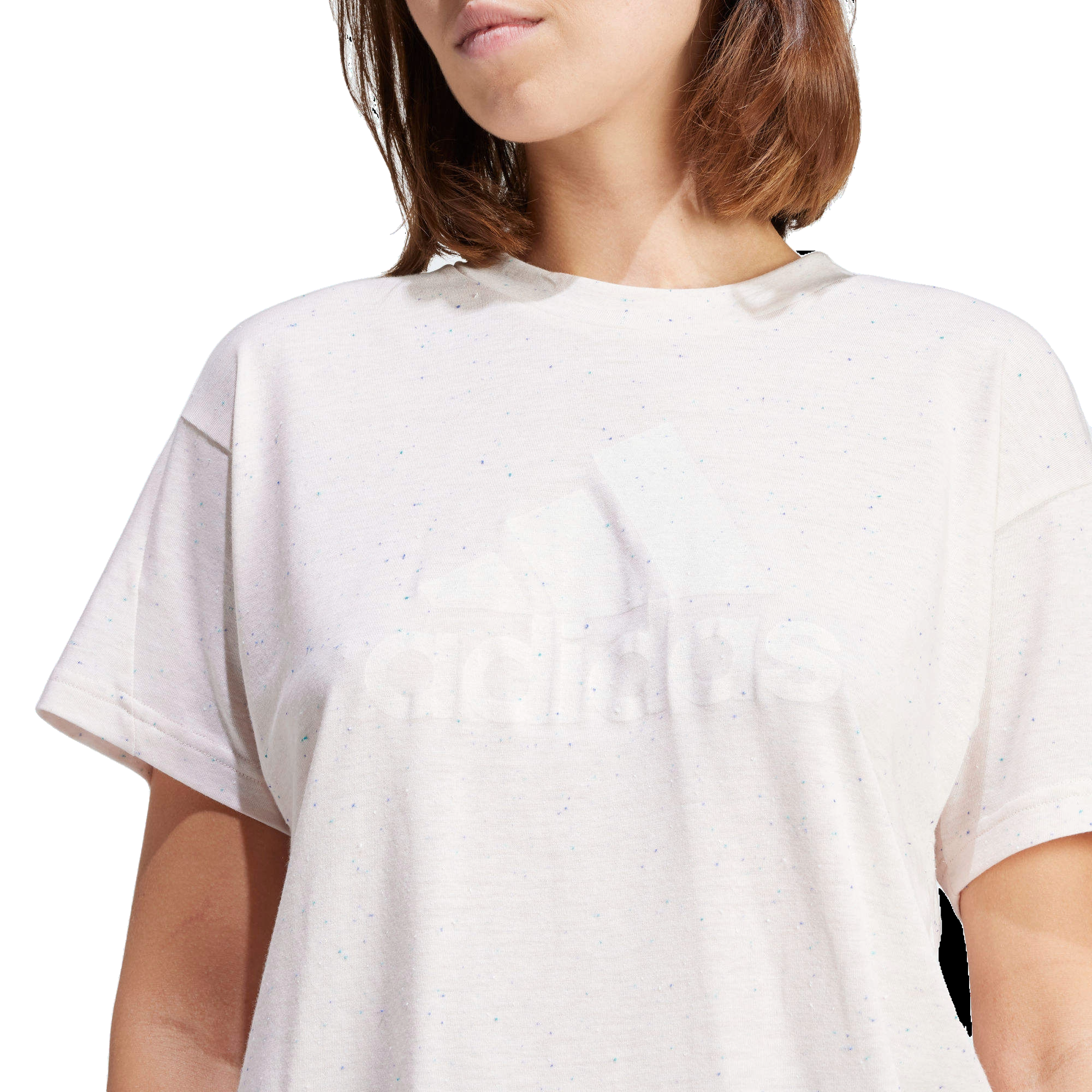 (WMNS) adidas Future Icons Winners 3.0 T-Shirt Asia Sizing 'Beige' IS3629
